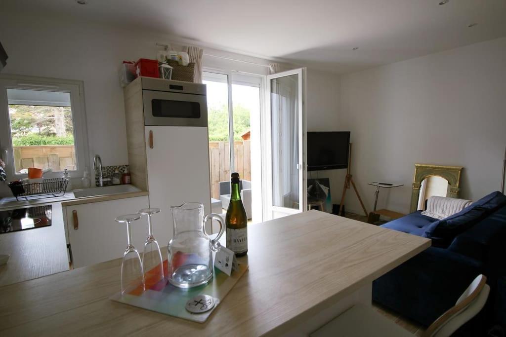 Appartement Avec Terrasse Privee, Plage A Pied Сент-Обен-сюр-Мер Екстер'єр фото